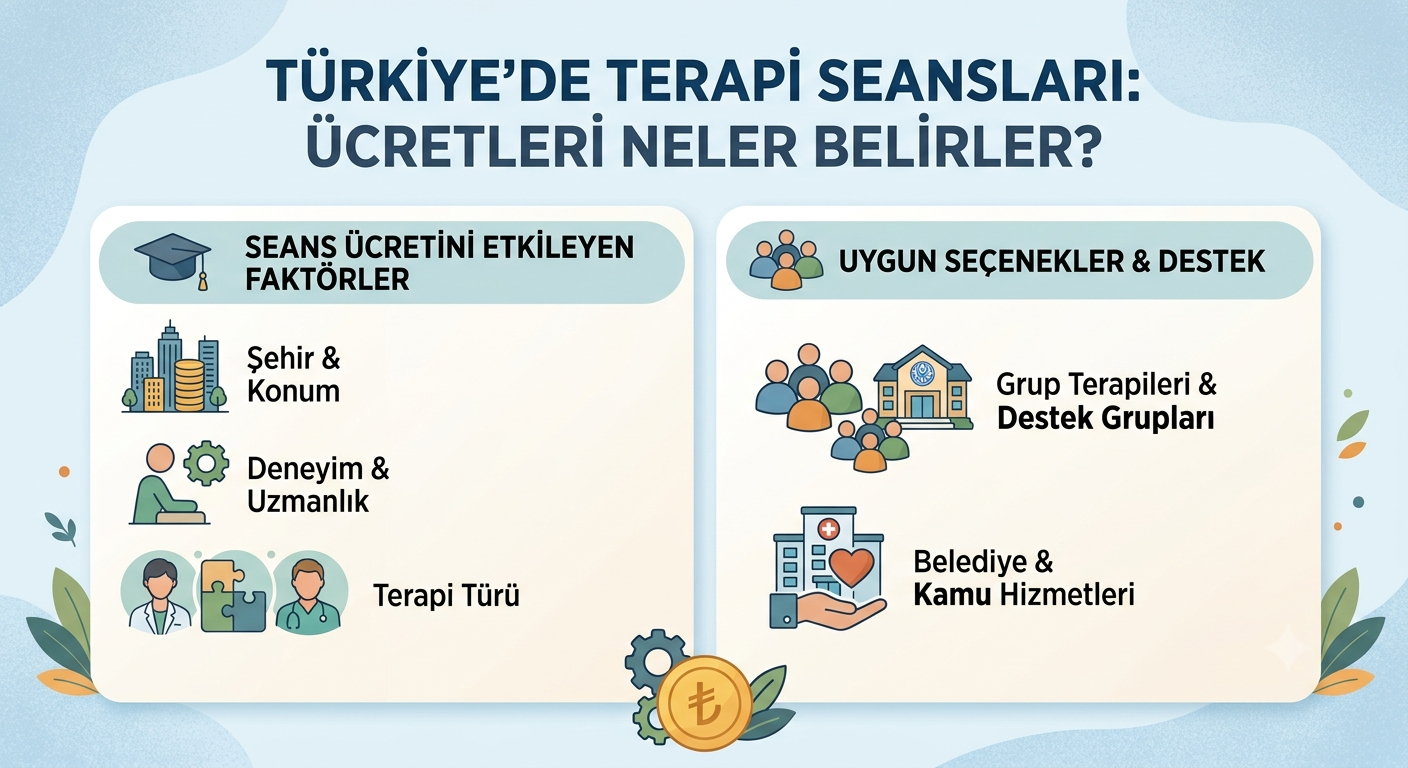 Terapi Ücretleri 2026: Seans Fiyatları Neye Göre Belirlenir?