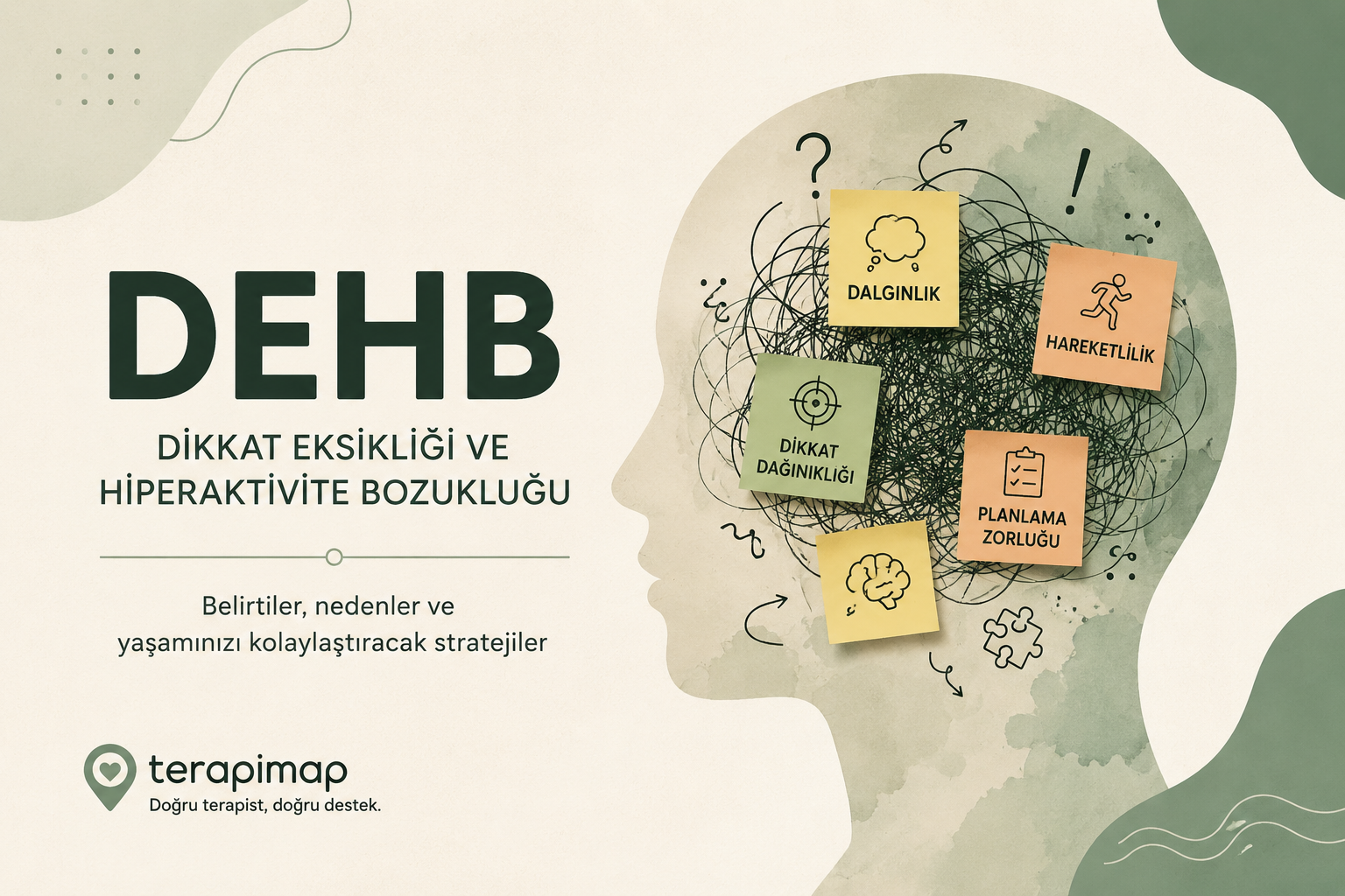 DEHB (Dikkat Eksikliği ve Hiperaktivite Bozukluğu) Nedir? Çocuklarda ve Yetişkinlerde Belirtileri