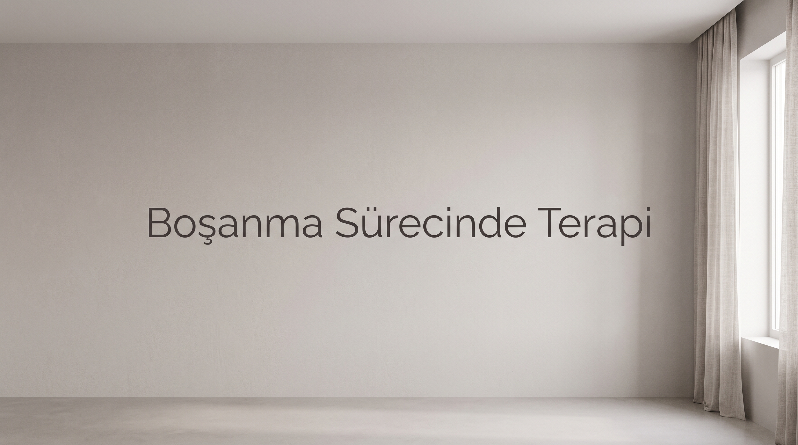 Boşanma Sürecinde Terapi Almak: Ne Zaman ve Nasıl Yardımcı Olur
